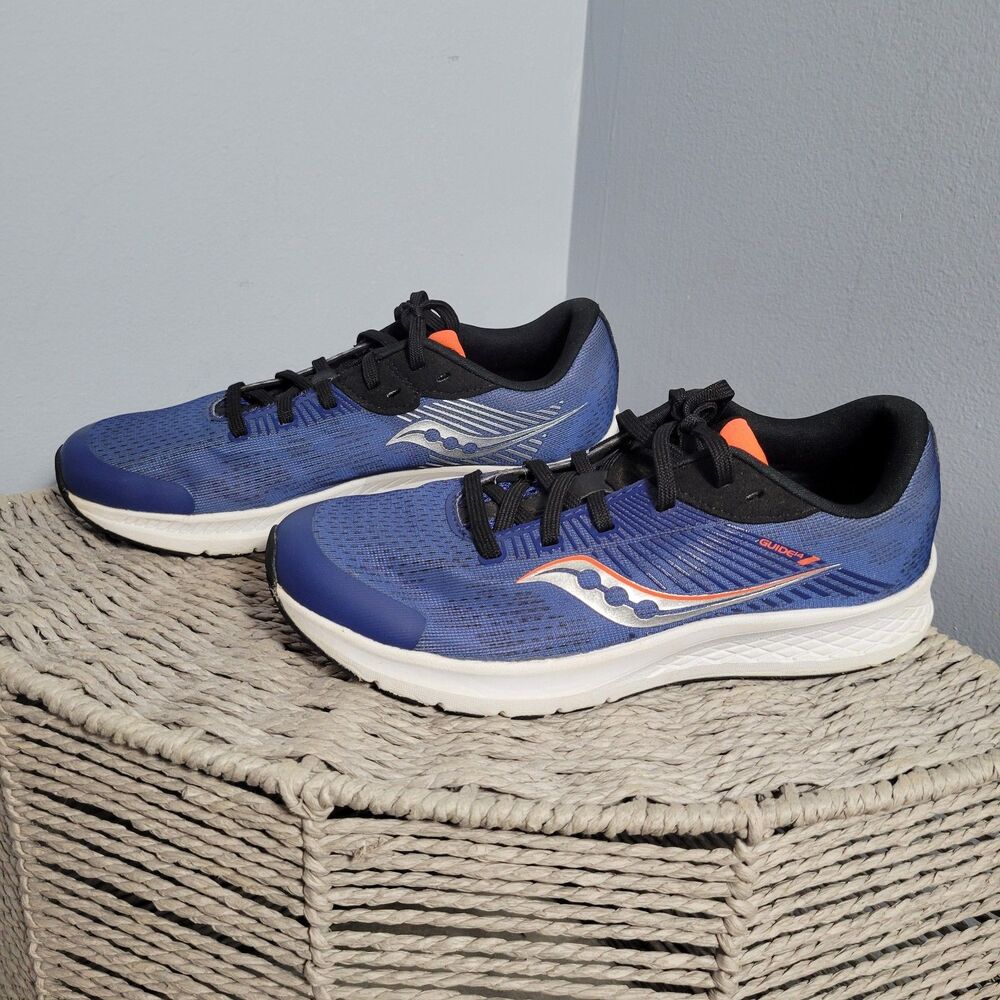 Saucony Sapphire Red Sneakers Shoes MSRP: $154 Big Kids Size 3